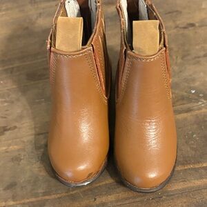 Brown Leather Ankle Boots